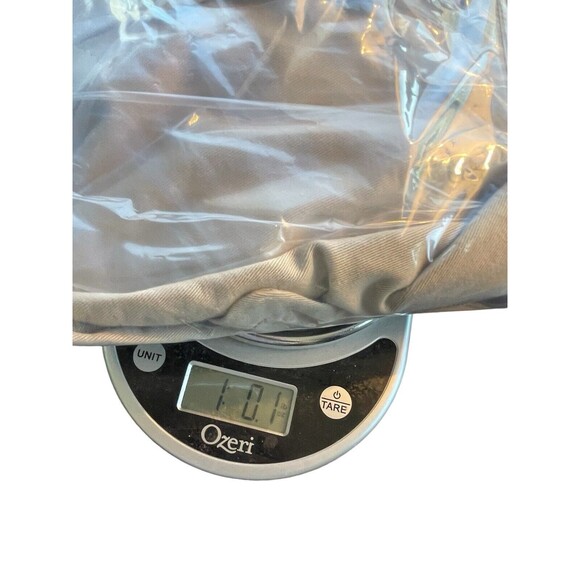 Garnet Hill Blazer‎ Jacket Women's  12 Tan Military Moto Cotton Mandarin Collar - Picture 8 of 8